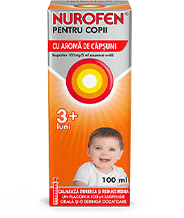 Poza pachet Pentru Copii Cu Aroma de Portocale 100 mg / 5 ml